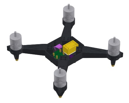 Frame and electronics, CAD